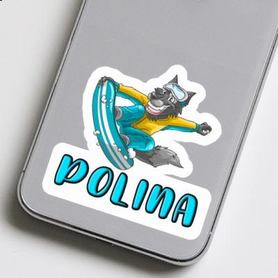 Sticker Polina Boarder Notebook Sticker Polina Boarder Notebook Image
