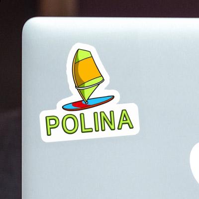 Autocollant Polina Planche à voile Notebook Image