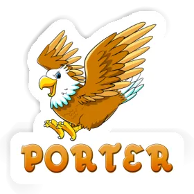 Sticker Eagle Porter Image