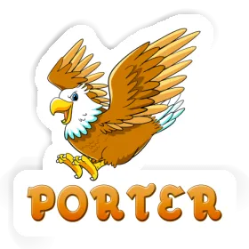 Porter Sticker Eagle Image