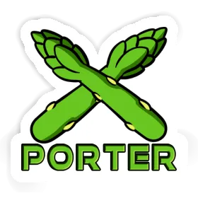 Asparagus Sticker Porter Image