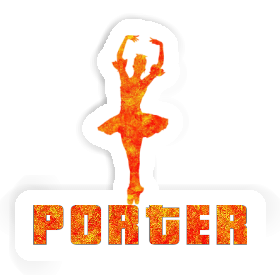 Porter Sticker Ballerina Image