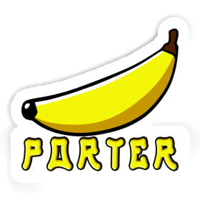 Porter Autocollant Banane Image