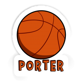 Porter Sticker Basketball Image