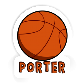 Aufkleber Porter Basketball Image