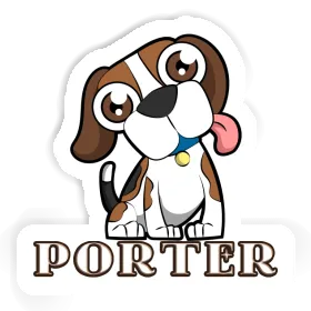 Porter Sticker Beagle-Hund Image