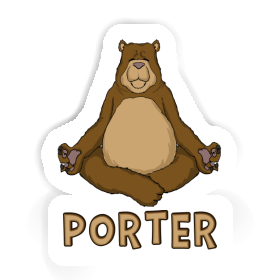 Sticker Bär Porter Image