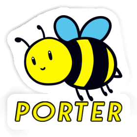 Aufkleber Biene Porter Image