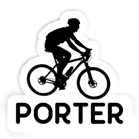 Porter Sticker Biker Image