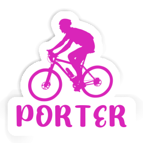 Aufkleber Biker Porter Image