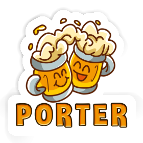 Porter Sticker Beer Image