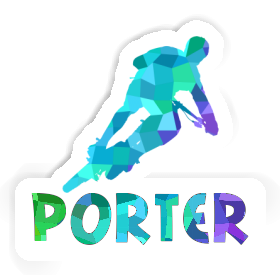 Sticker Biker Porter Image