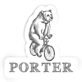 Porter Autocollant Cycliste Image