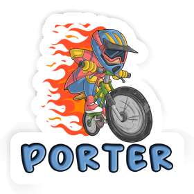 Sticker Porter Biker Image