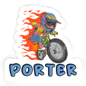 Porter Sticker Freeride Biker Image