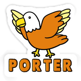Oiseau Autocollant Porter Image