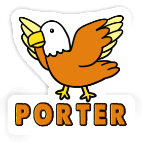 Autocollant Oiseau Porter Image