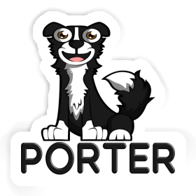 Aufkleber Porter Border Collie Image