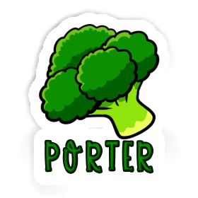 Porter Sticker Broccoli Image
