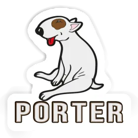 Aufkleber Bull Terrier Porter Image