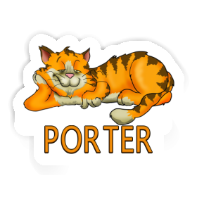Porter Sticker Katze Image