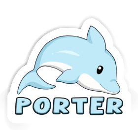 Delfin Aufkleber Porter Image