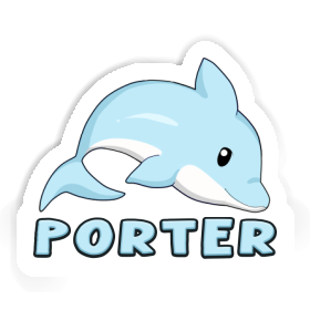 Sticker Porter Dolphin Image