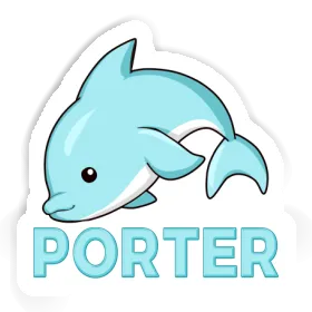 Sticker Porter Delphin Image