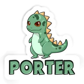 Dino Sticker Porter Image