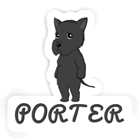 Sticker Giant Schnauzer Porter Image