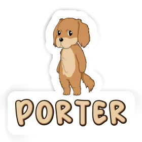 Sticker Hovawart Porter Image