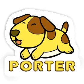 Aufkleber Hund Porter Image