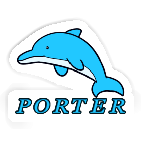 Porter Sticker Dolphin Image