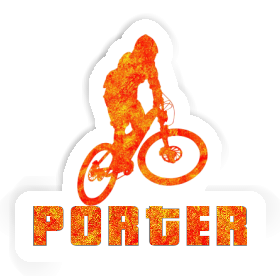 Sticker Downhiller Porter Image