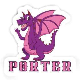 Porter Autocollant Dragon mère Image