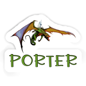 Autocollant Porter Dragon Image
