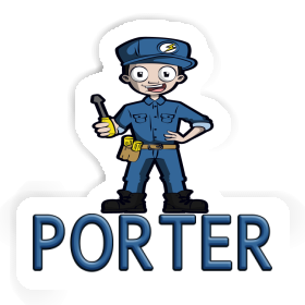 Electrician Sticker Porter Image