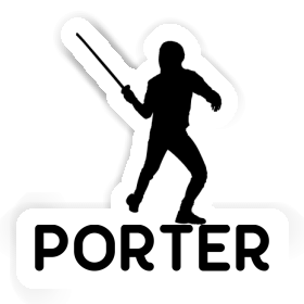 Sticker Porter Fencer Image