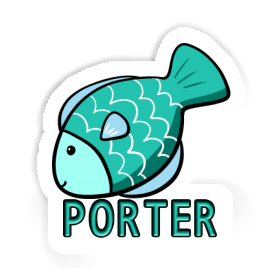 Aufkleber Porter Fisch Image