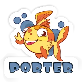 Sticker Fish Porter Image