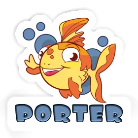 Fish Sticker Porter Image