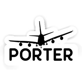 Avion Autocollant Porter Image