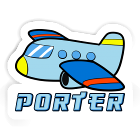 Sticker Porter Jet Image