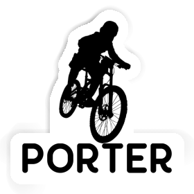 Sticker Freeride Biker Porter Image