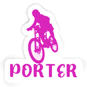 Aufkleber Freeride Biker Porter Image