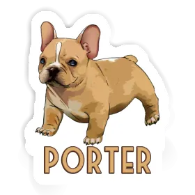 Autocollant Porter Bouledogue Image