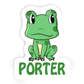 Sticker Porter Frosch Image