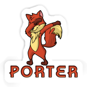 Sticker Porter Fuchs Image