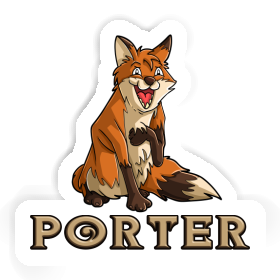 Autocollant Porter Renard Image