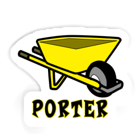 Porter Sticker Schubkarre Image